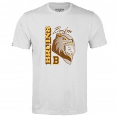 Футболка Boston Bruins Levelwear Retro Richmond Netminder - White