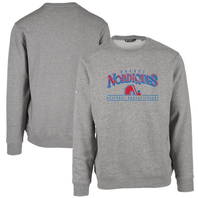 Кофта Quebec Nordiques Levelwear Heather Gray Retro Zane