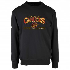 Vancouver Canucks Levelwear Black Retro Zane Sweatshirt