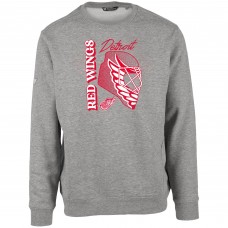 Кофта Detroit Red Wings Levelwear Retro Zane Netminder -  Heather Gray