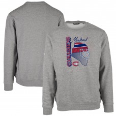 Кофта Montreal Canadiens Levelwear Retro Zane Netminder -  Heather Gray