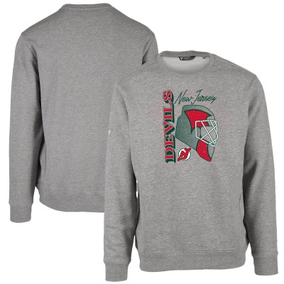 Кофта New Jersey Devils Levelwear Retro Zane Netminder -  Heather Gray