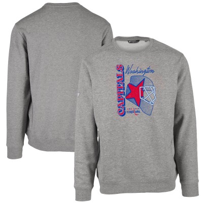 Кофта Washington Capitals Levelwear Heather Gray Retro Zane Netminder