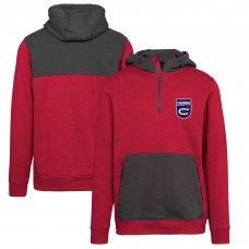 Толстовка Montreal Canadiens Levelwear Retro Chicane Quarter-Zip - Red