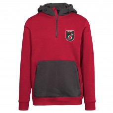 Толстовка New Jersey Devils Levelwear Retro Chicane Quarter-Zip - Red