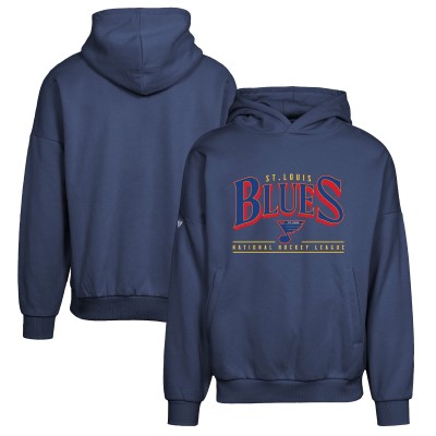Толстовка St. Louis Blues Levelwear Retro Contact - Navy