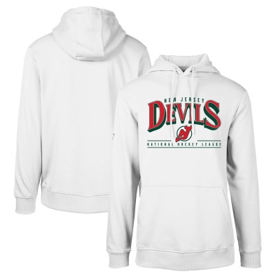 Толстовка New Jersey Devils Levelwear Retro Podium Spellout - White