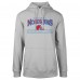 Толстовка Quebec Nordiques Levelwear Gray Retro Podium Spellout