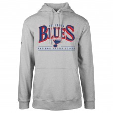 Толстовка St. Louis Blues Levelwear Retro Podium Spellout - Gray