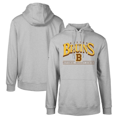 Толстовка Boston Bruins Levelwear Retro Podium Spellout - Gray