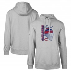 Толстовка Montreal Canadiens Levelwear Retro Podium Netminder - Heather Gray
