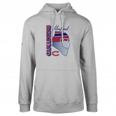 Толстовка Montreal Canadiens Levelwear Retro Podium Netminder - Heather Gray