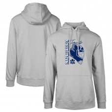 Толстовка Toronto Maple Leafs Levelwear Retro Podium Netminder - Heather Gray