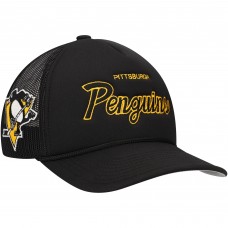 Бейсболка Pittsburgh Penguins Mitchell & Ness Script Side Patch - Black