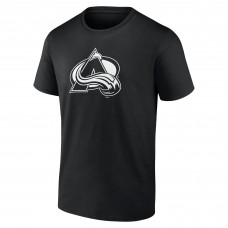 Именная футболка Colorado Avalanche Black Monochrome