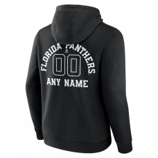 Толстовка Florida Panthers Personalized Name & Number Monochrome - Black
