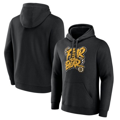 Boston Bruins Black Native Pullover Hoodie
