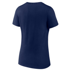 Женская Футболка Carolina Hurricanes Navy Americana Team V-Neck
