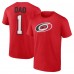 Carolina Hurricanes Red Fathers Day #1 Dad T-Shirt