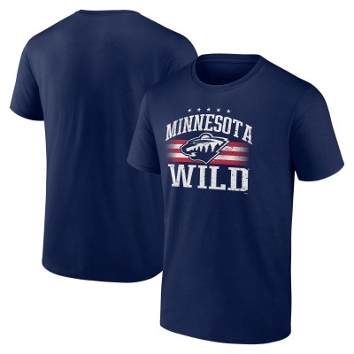 Футболка Minnesota Wild Navy Americana Team