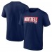Футболка Montreal Canadiens Blocked Out - Navy