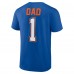 New York Islanders Royal Fathers Day #1 Dad T-Shirt