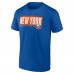 New York Islanders Royal Blocked Out T-Shirt