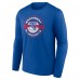 New York Rangers Blue Native Long Sleeve T-Shirt