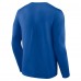 New York Rangers Blue Native Long Sleeve T-Shirt