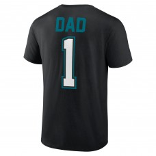 Футболка San Jose Sharks Fathers Day #1 Dad - Black