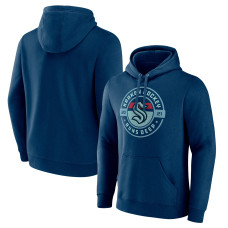 Seattle Kraken Navy Native Pullover Hoodie