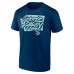 Seattle Kraken Deep Sea Blue Domain T-Shirt