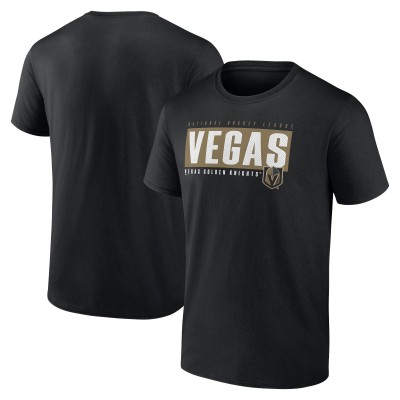 Футболка Vegas Golden Knights Blocked Out - Black