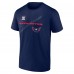 Футболка Washington Capitals Fanatics CrossWise - Navy