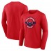Washington Capitals Red Native Long Sleeve T-Shirt