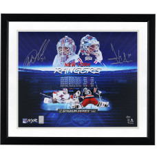 Фото с автографом Igor Shesterkin & Henrik Lundqvist New York Rangers Fanatics Authentic 16 x 20 Outdoor Stylized - Limited Edition of 24 Фото с автографом Igor Shesterkin & Henrik Lundqvist New York Rangers Fanatics Authentic 16 x 20 Outdoor Stylized - Limited Edition of 24