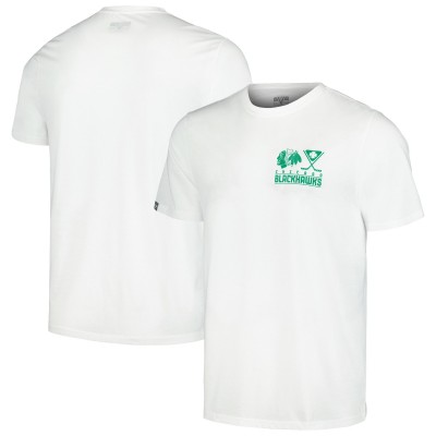 Футболка Chicago Blackhawks Levelwear St. Patricks Day Richmond - White