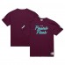 Футболка Teemu Selanne Anaheim Ducks Mitchell & Ness Premium Nickname Vintage Logo - Purple