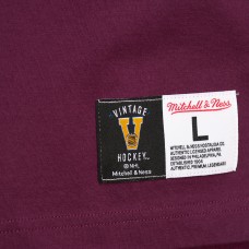 Футболка Teemu Selanne Anaheim Ducks Mitchell & Ness Premium Nickname Vintage Logo - Purple