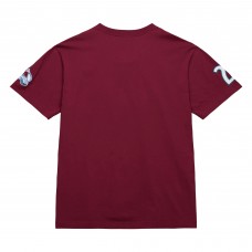 Футболка Peter Forsberg Colorado Avalanche Mitchell & Ness Premium Nickname Vintage Logo - Burgundy