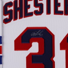 Igor Shesterkin New York Rangers Autographed Fanatics Authentic Deluxe Framed White adidas Authentic Jersey Igor Shesterkin New York Rangers Autographed Fanatics Authentic Deluxe Framed White adidas Authentic Jersey