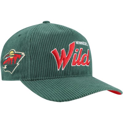 Бейсболка Minnesota Wild 47  Crosstown Corduroy Hitch - Green