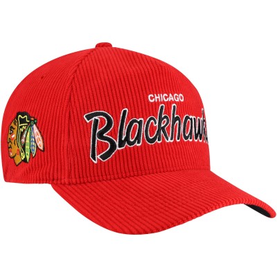 Бейсболка Chicago Blackhawks 47  Crosstown Corduroy Hitch - Red