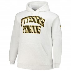 Pittsburgh Penguins Fanatics White Big & Tall Fleece Pullover Hoodie Pittsburgh Penguins Fanatics White Big & Tall Fleece Pullover Hoodie
