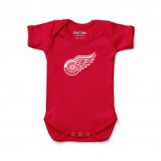 Newborn & Малышам Detroit Red Wings Chad & Jake Red Primary Logo Bodysuit