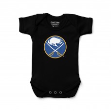 Newborn & Малышам Buffalo Sabres Chad & Jake Black Primary Logo Bodysuit