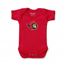 Newborn & Малышам Ottawa Senators Chad & Jake Red Primary Logo Bodysuit