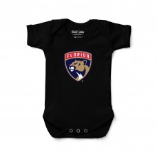 Newborn & Малышам Florida Panthers Chad & Jake Black Primary Logo Bodysuit Newborn & Малышам Florida Panthers Chad & Jake Black Primary Logo Bodysuit