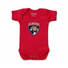 Newborn & Малышам Florida Panthers Chad & Jake Red Primary Logo Bodysuit Newborn & Малышам Florida Panthers Chad & Jake Red Primary Logo Bodysuit