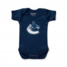 Newborn & Малышам Vancouver Canucks Chad & Jake Navy Primary Logo Bodysuit